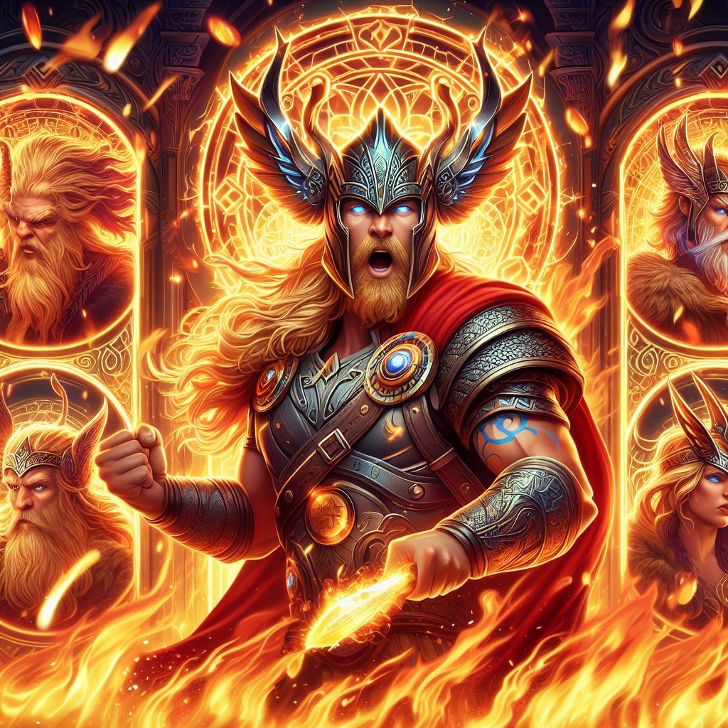 Membakar Gulungan dengan Kejayaan Slot Asgardian Fire